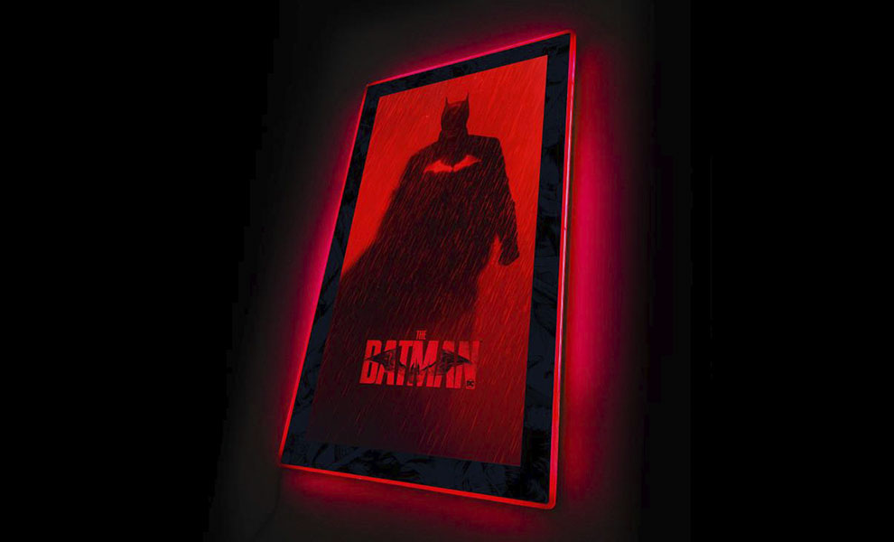 Gallery Feature Image of Batman Vengeance (4) LED Mini-Poster Light Wall Light - Click to open image gallery