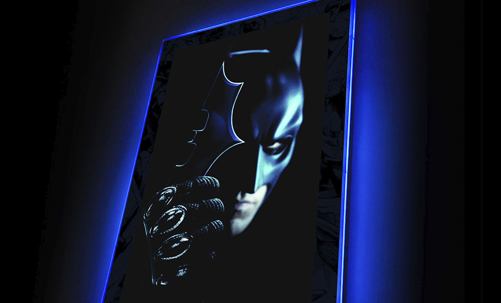 Gallery Feature Image of The Dark Knight Batman (03) LED Mini-Poster Light Wall Light - Click to open image gallery