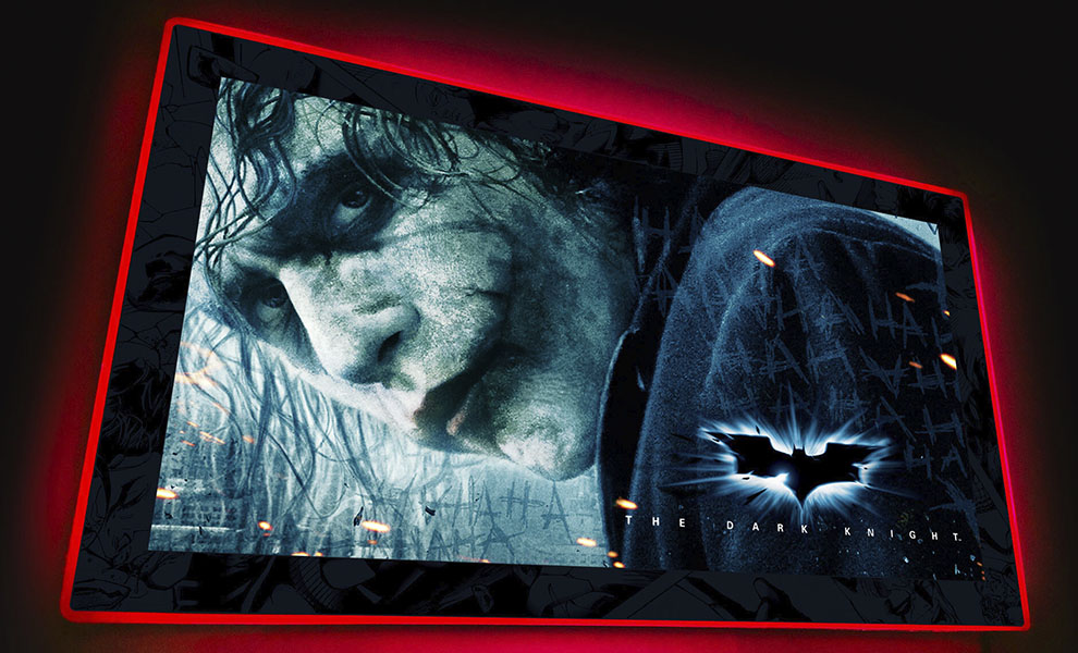 The Dark Knight Joker (05) LED Mini-Poster Light DC Comics Wall Light