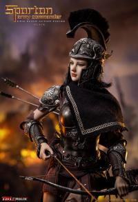 Gallery Image of Spartan Army Commander (Black) Sixth Scale Figure
