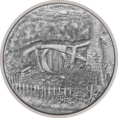 New Zealand Mint The Shire 1oz Silver Coin Silver Collectible