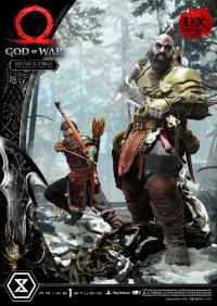 Gallery Image of Kratos & Atreus (The Valkyrie Armor Set) Deluxe Version Statue
