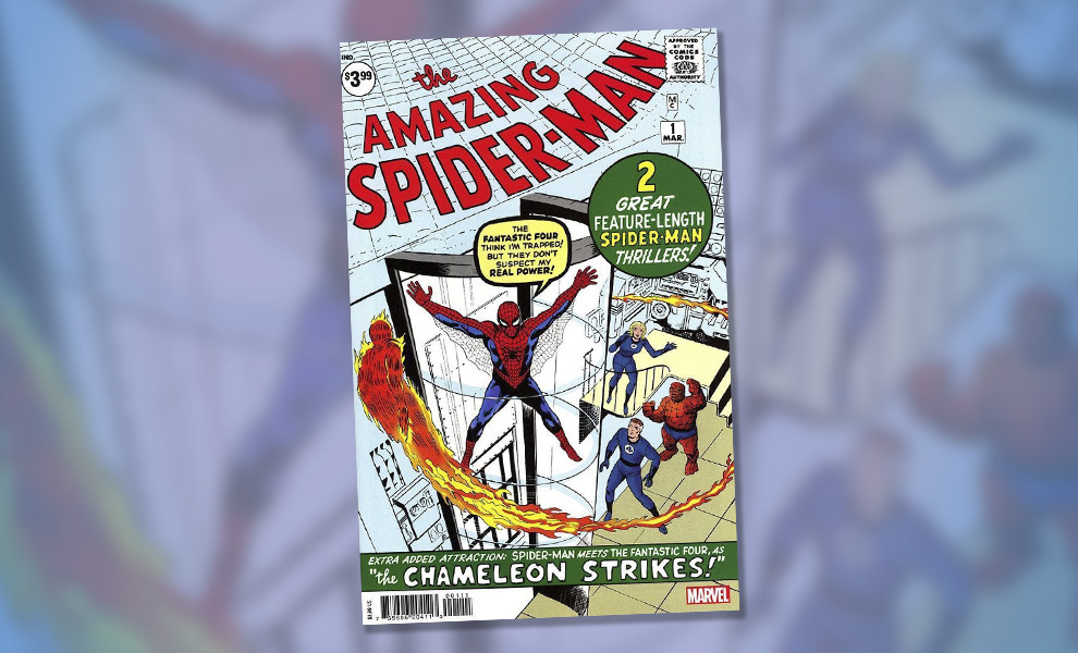 Gallery Feature Image of Amazing Spider-Man #1 Facsimile Edition Book - Click to open image gallery