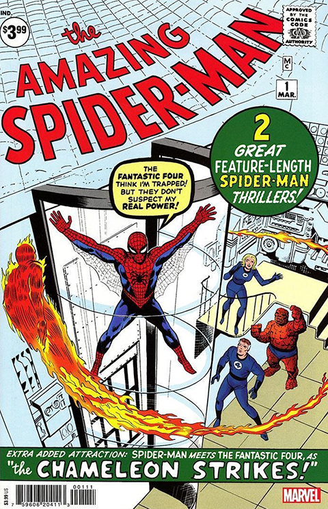 Dynamite Entertainment Amazing Spider-Man #1 Facsimile Edition Book