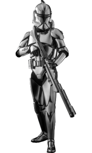 Clone Trooper (Chrome Version) Sixth Scale Figure