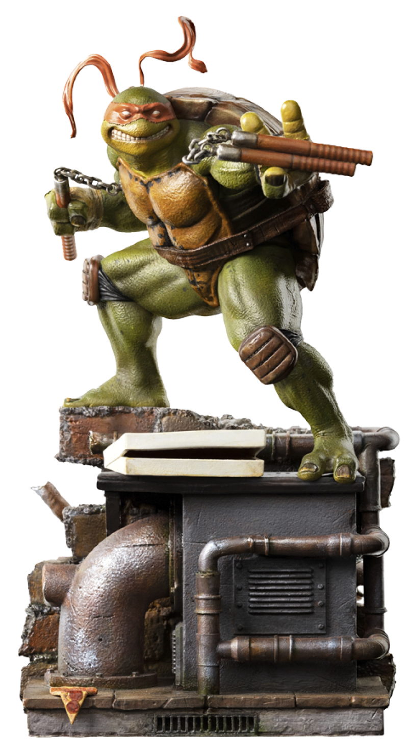 Michelangelo 1:10 Scale Statue by Iron Studios