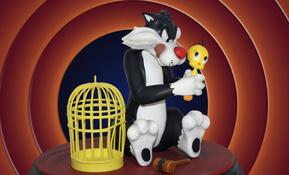 Sylvester Cat and Tweety Bird Looney Tunes PVC Figure