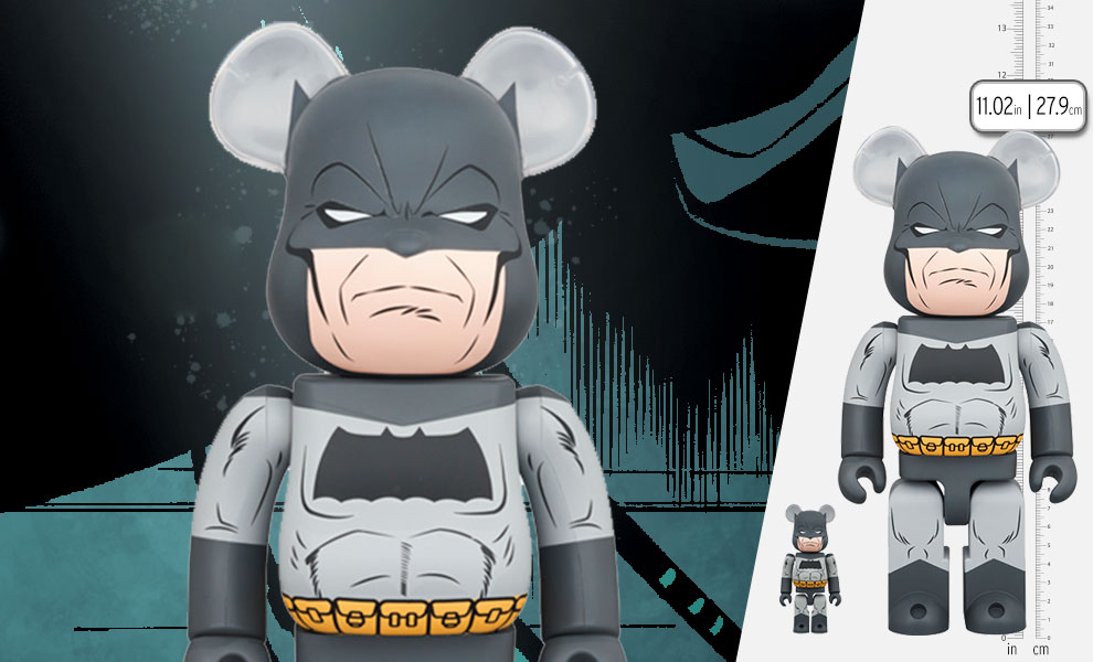 Be@rbrick Batman (TDKR Ver.) 100% and 400% Collectible Set by