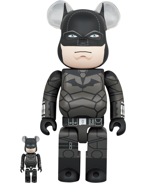 Medicom Toy Be@rbrick The Batman 100% & 400% Bearbrick