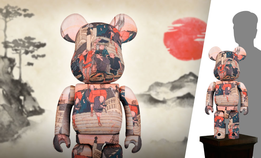 Gallery Feature Image of Be@rbrick Utagawa Hiroshige "The 53 stations of the Tokaido-Nihonbashi" 1000％ Bearbrick - Click to open image gallery