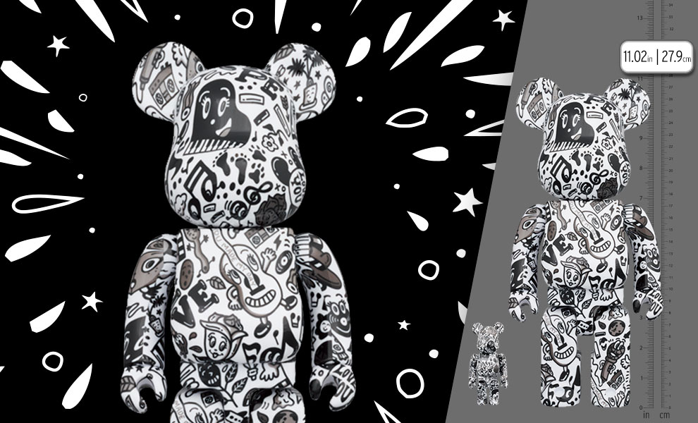 Gallery Feature Image of Be@rbrick Chocomoo 100％ and 400% Set Bearbrick - Click to open image gallery