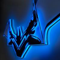 Gallery Image of The Batman Vengeance Batwing Wall Light