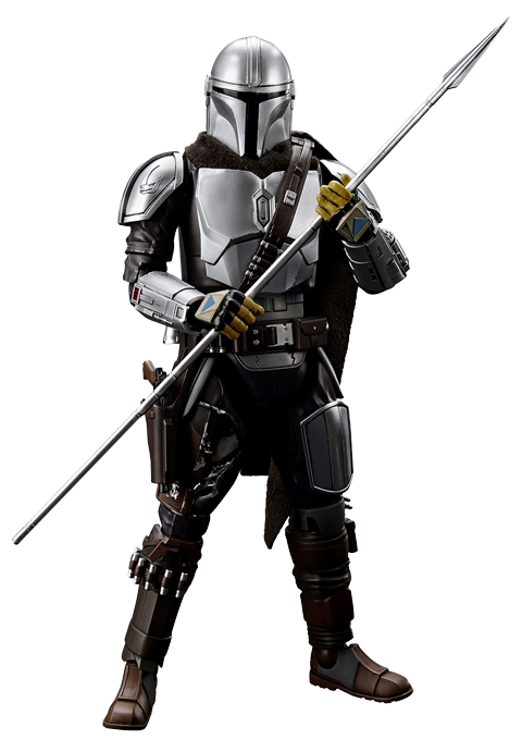 Bandai The Mandalorian Beskar Armor (Silver Coating Version) Model Kit