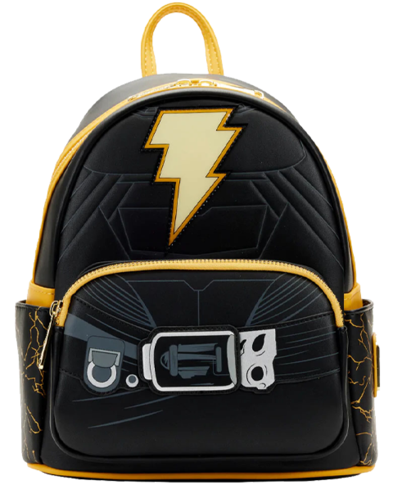 Black Adam Light Up Cosplay Mini Backpack Backpack