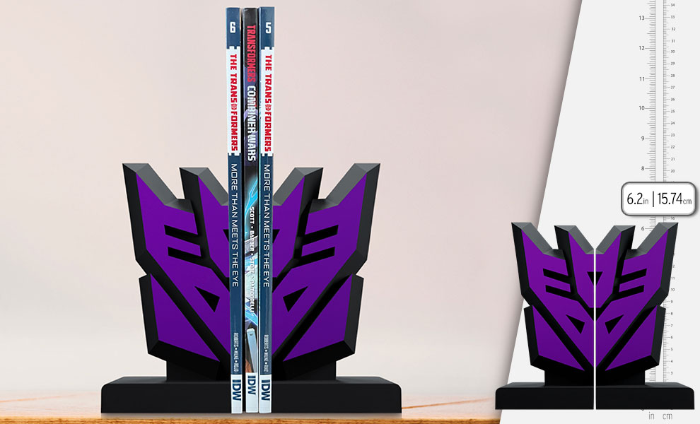 Gallery Feature Image of Decepticon Faction Bookend Office Supplies - Click to open image gallery