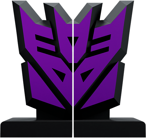 Icon Heroes Decepticon Faction Bookend Office Supplies