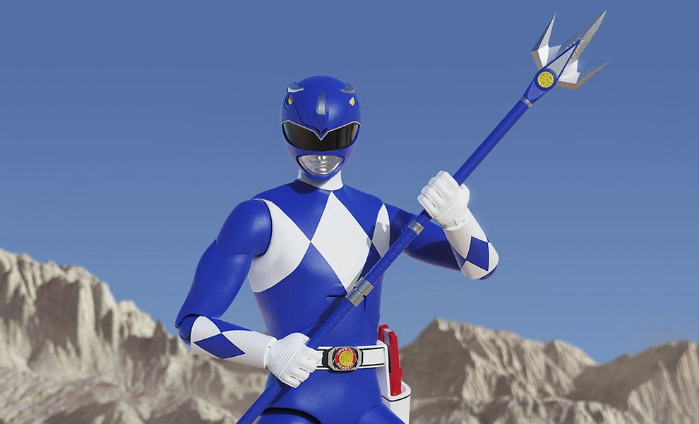 Gallery Feature Image of Blue Ranger Action Figure - Click to open image gallery