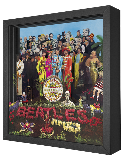 Artovision The Beatles Sgt. Pepper Shadow box art