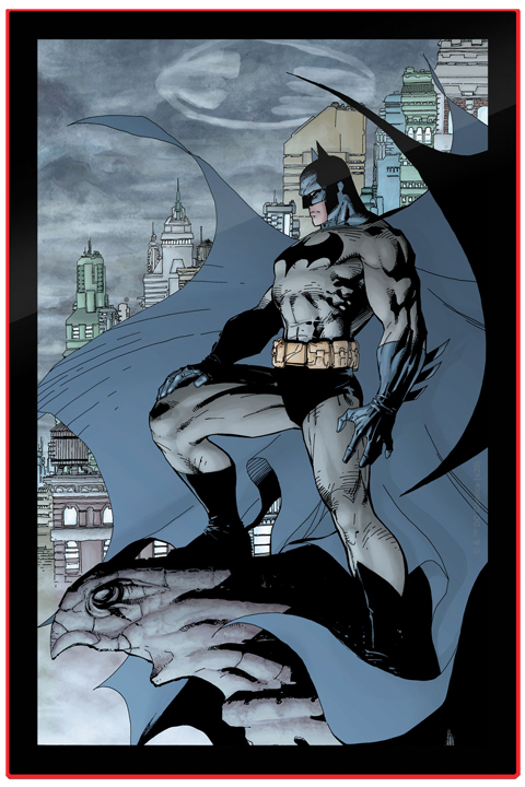 Brandlite Batman #608 LED Jim Lee Cover Variant (Large) Wall Light