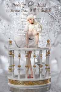 Gallery Image of The Holiday Maid Monica Tesia (White Version) Statue