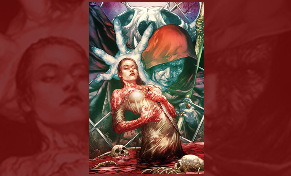 Gallery Feature Image of Blood Queen #3 Jay Anacleto Virgin Art Ultra Limited Variant Book - Click to open image gallery
