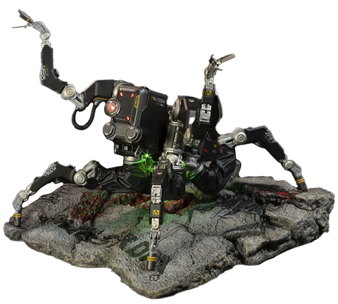 Dark Horse Comics Militech Spiderbot "Flathead" Statue