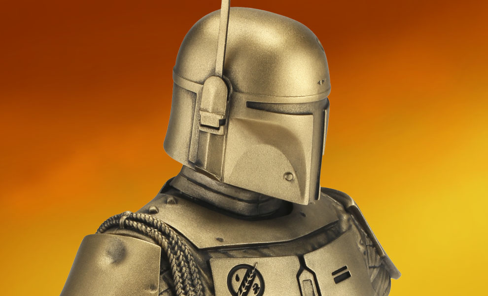 Gallery Feature Image of Boba Fett (Gilt Edition) Bust - Click to open image gallery