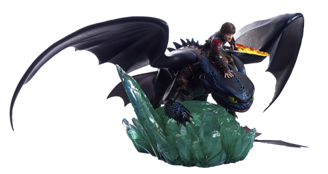 Taka Corp Studio Toothless & Hiccup Statue