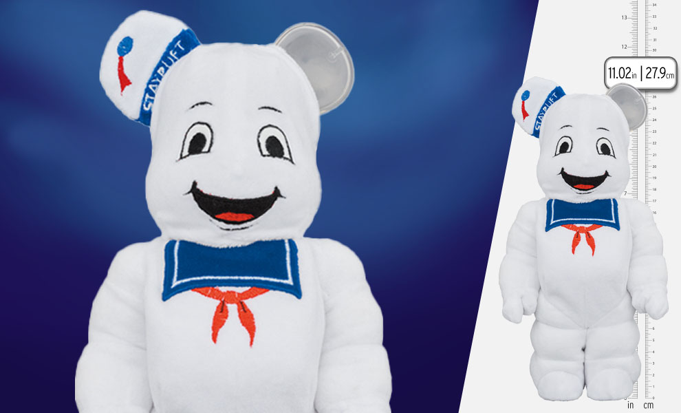 Gallery Feature Image of Be@rbrick Stay Puft Marshmallow Man (Costume Version) 400% Bearbrick - Click to open image gallery