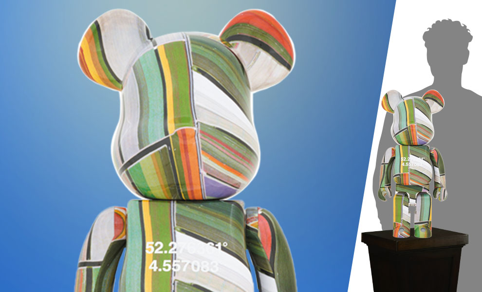 Gallery Feature Image of Be@rbrick Benjamin Grant Overview Lisse 1000％ Bearbrick - Click to open image gallery
