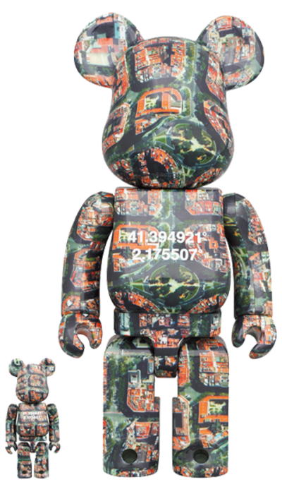 有名人芸能人】 MEDICOM TOY - R@BBRICK MY FIRST B@BY SPACE 100％400 