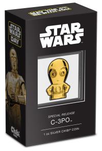 Gallery Image of C-3PO 1oz Silver Coin Silver Collectible