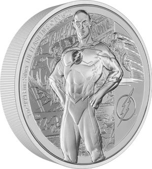 The Flash 3oz Silver Coin Silver Collectible