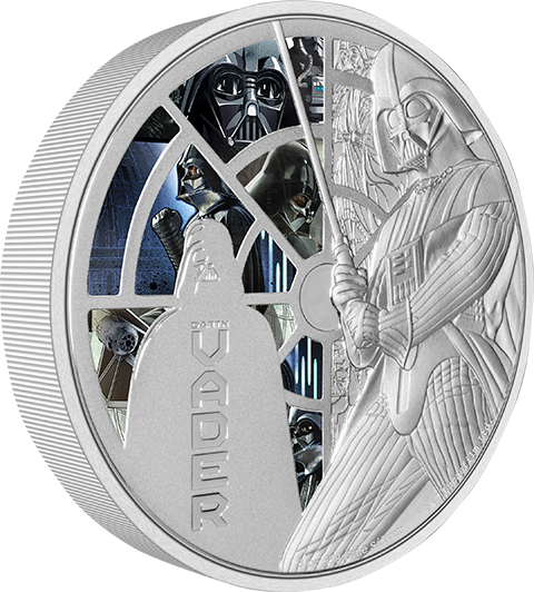 New Zealand Mint Darth Vader 3oz Silver Coin Silver Collectible
