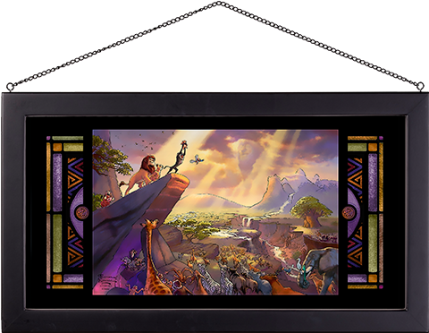 Art Brand Studios The Lion King Stained Glass