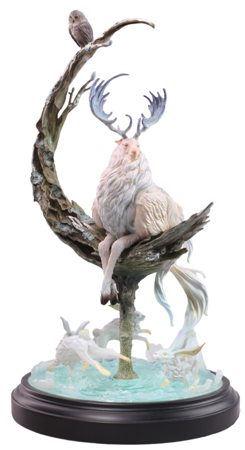 Doze (Ver. 2) Statues by Manas SUM