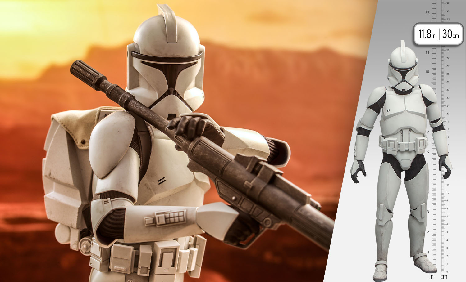 Gallery Feature Image of Clone Trooper Sixth Scale Figure - Click to open image gallery