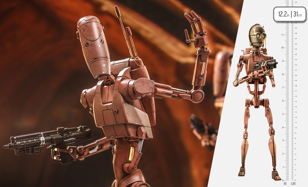 Hot Toys x Sideshow Collectibles: Star Wars - Battle Droid (Geonosis) – TOY  TOKYO