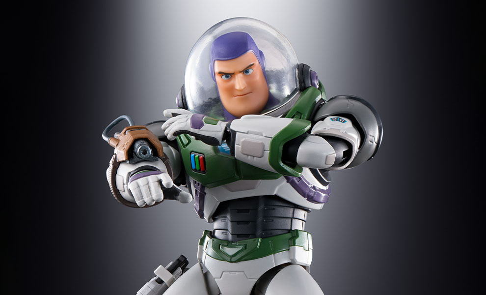 Gallery Feature Image of Buzz Lightyear Alpha Suit Collectible Figure - Click to open image gallery