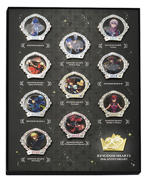 Square Enix Kingdom Hearts 20th Anniversary Pin Box Vol. 2 Collectible Pin