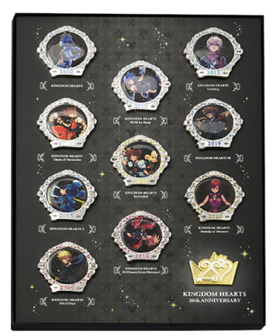 Kingdom Hearts 20th Anniversary Pin Box Vol. 2