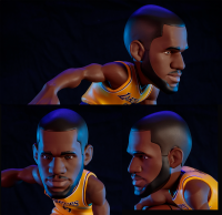 Gallery Image of LeBron James SmALL-STARS Collectible Figure