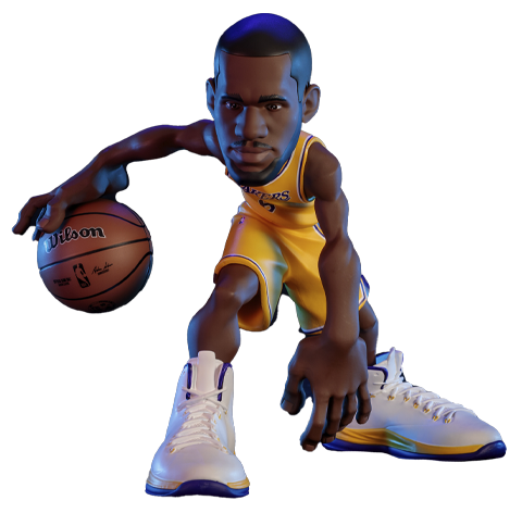 Base4 Ventures LeBron James SmALL-STARS Collectible Figure