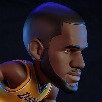 LeBron James Collectibles: Limited Edition Lakers' smALL-STARS – www.