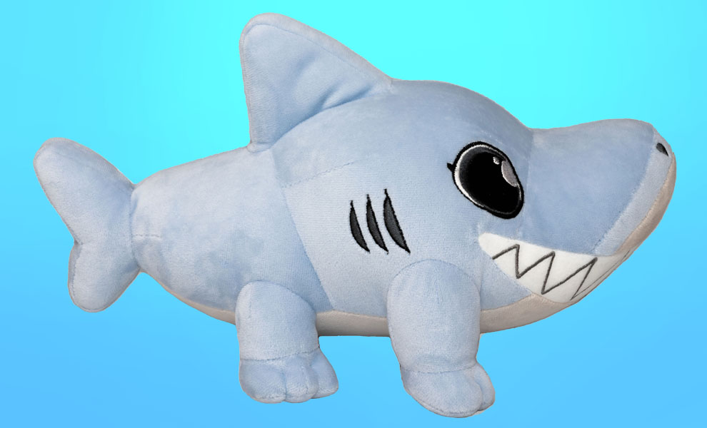 Gallery Feature Image of Jeffrey the Baby Land Shark Qreature Premium Plush - Click to open image gallery