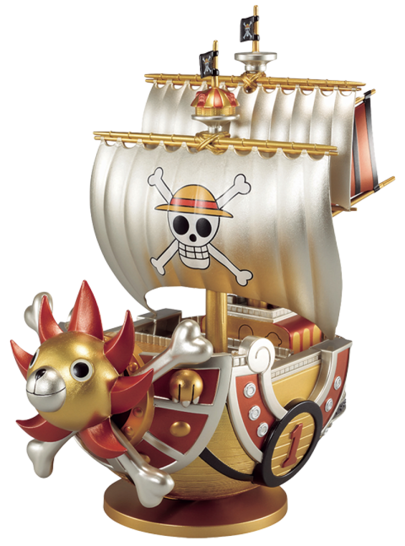 Thousand Sunny (One Piece Mega WCF Special Gold Color) Collectible Figure by Banpresto