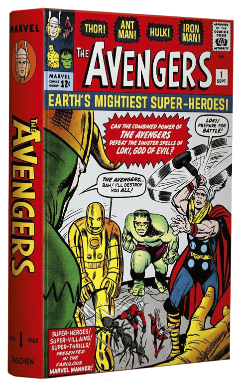 TASCHEN Marvel Comics Library. Avengers. Vol. 1. 1963-1965 (Collector's Edition) Book