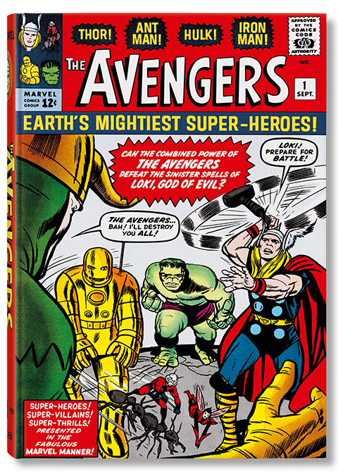 TASCHEN Marvel Comics Library. Avengers. Vol. 1. 1963-1965 (Standard Edition) Book