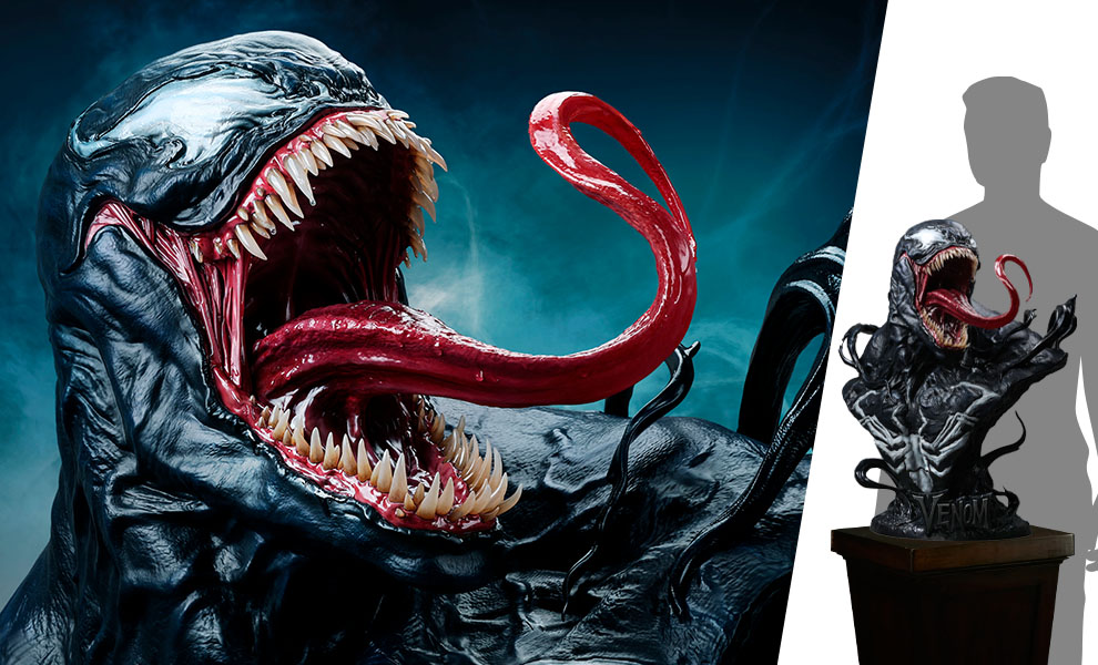 Gallery Feature Image of Venom Life-Size Bust - Click to open image gallery