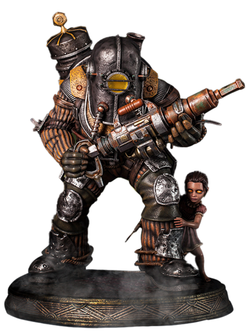 Big Daddy - Rosie Statues by Gaming Heads